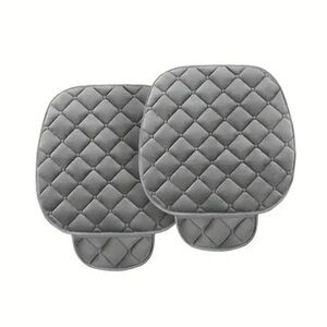 Quilted Gray Seat Cushions Universal size